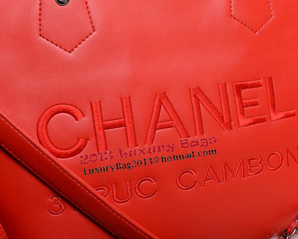 Chanel 31 Ruc Cambon Tote Bag A61888 Red