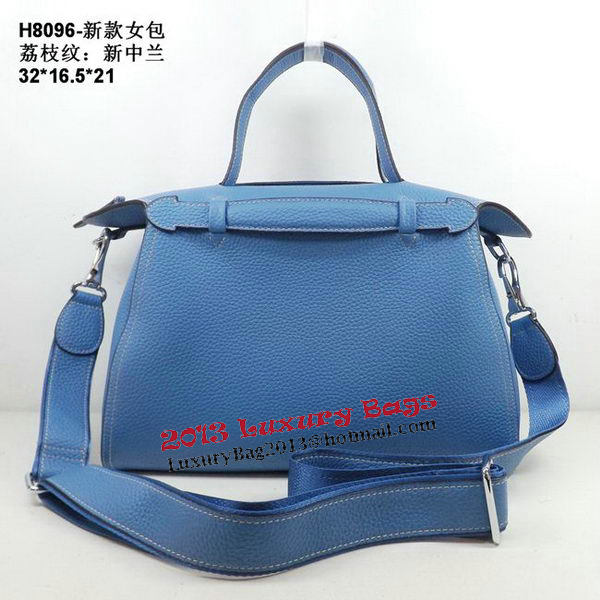 Hermes Oxer Top Handle Messenger Bag H8096 SkyBlue