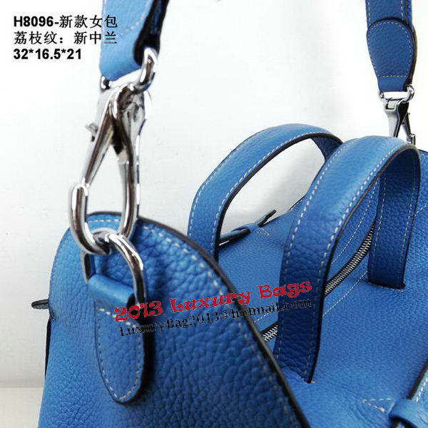 Hermes Oxer Top Handle Messenger Bag H8096 SkyBlue