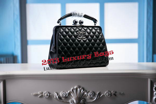 Chanel Original Leather Shoulder Bag A33816 Black