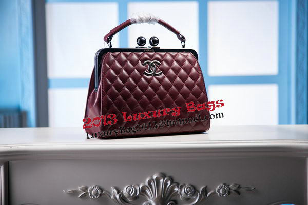 Chanel Original Leather Shoulder Bag A33816 Burgundy