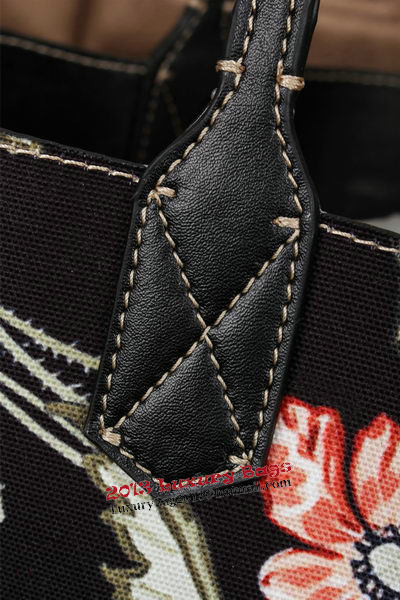 2015 Gucci Reversible GG Leather Tote Bag 368568 Black