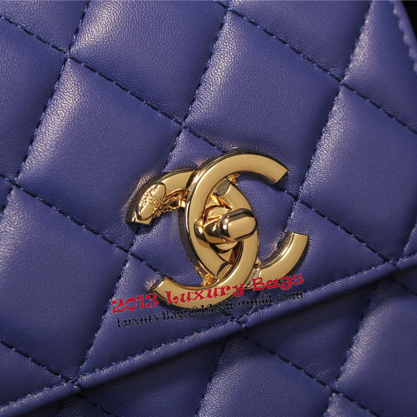 Chanel Shoulder Bag Sheepskin Leather A67059 Royal