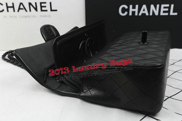 Chanel 2.55 Series Flap Bags Original Sheepskin Leather A1112 Black