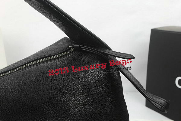 Chanel Top Original Leather Hobo Bag A92170 Black