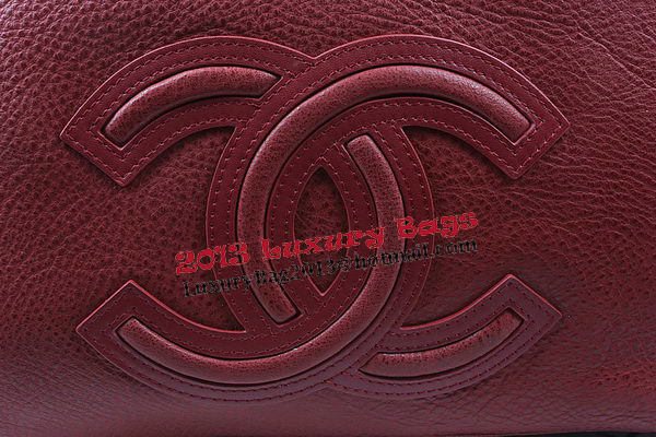 Chanel Top Original Leather Hobo Bag A92170 Red