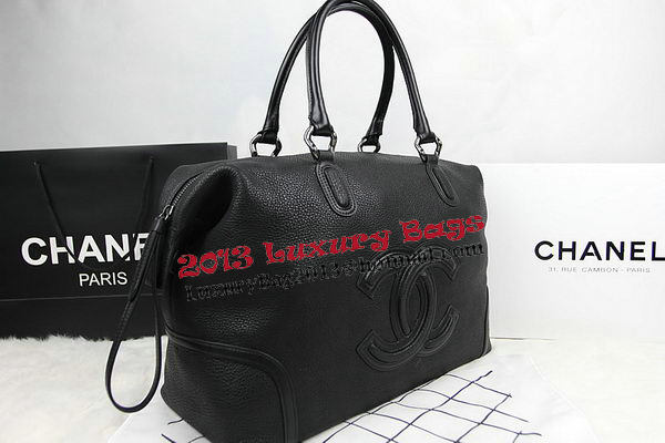 Chanel Top Original Leather Tote Bag A69236 Black