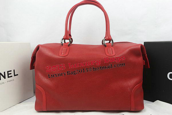 Chanel Top Original Leather Tote Bag A69236 Red