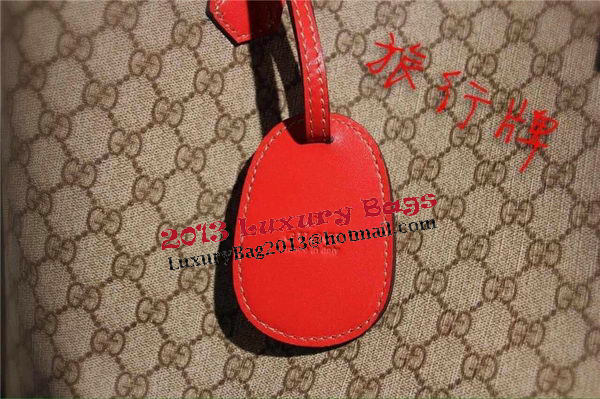 Gucci Reversible GG Leather Tote Bags 368568 Red