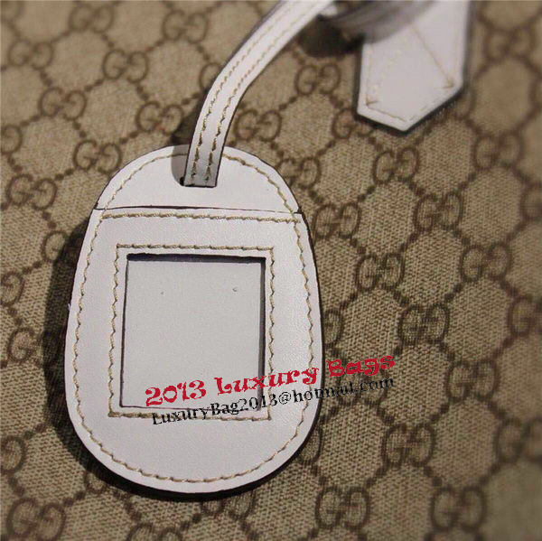 Gucci Reversible GG Leather Tote Bags 368568 White