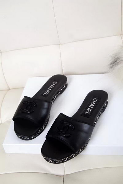 Chanel Villus Slippers CH1011YZM Black