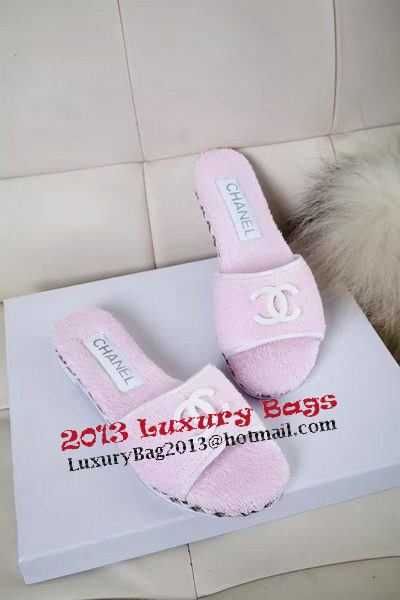 Chanel Villus Slippers CH1011YZM Pink