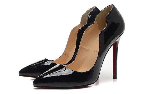 Christian Louboutin 120mm Pump Patent Leather CL1485 Black