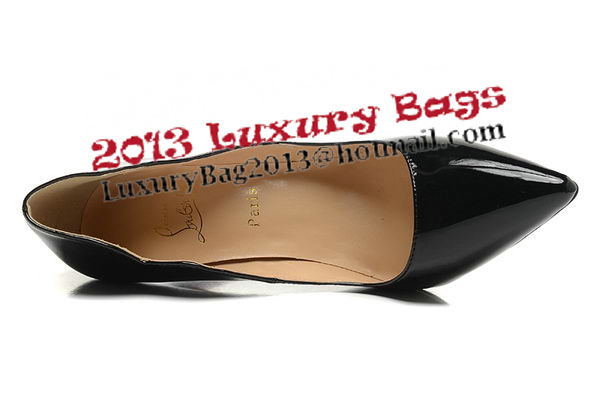 Christian Louboutin 120mm Pump Patent Leather CL1485 Black