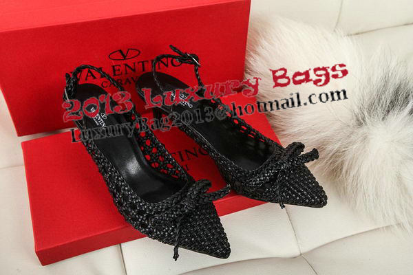 Valentino Knitting Pump VT338YZM Black