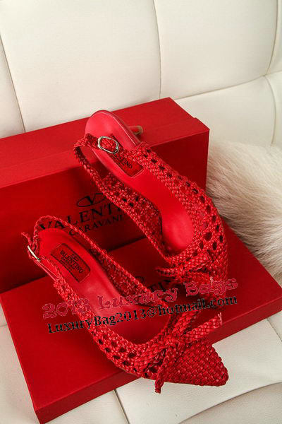 Valentino Knitting Pump VT338YZM Red