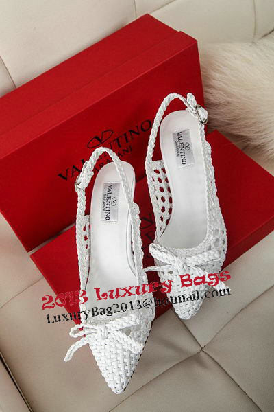 Valentino Knitting Pump VT338YZM White