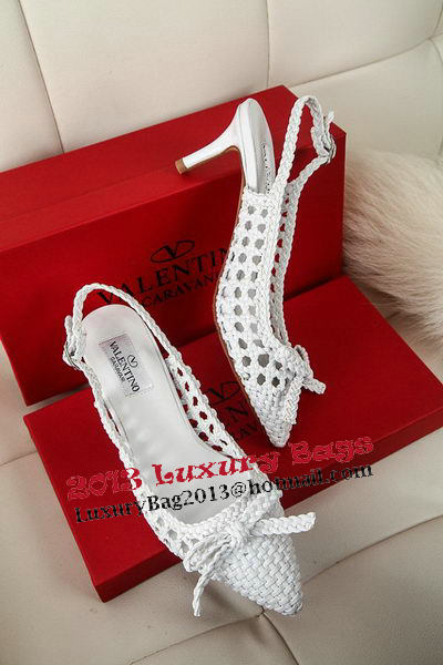 Valentino Knitting Pump VT338YZM White