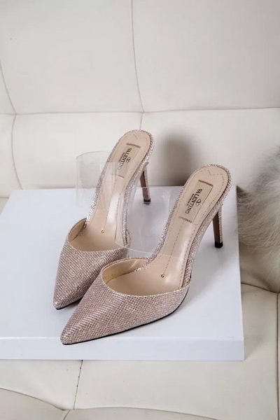 Valentino Leather 70cm Sandal VT335YZM Apricot