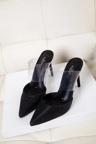 Valentino Leather 70cm Sandal VT335YZM Black