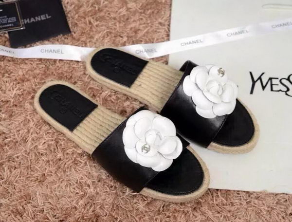 Chanel Espadrilles Slippers CH1054LRF Black