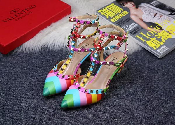 Valentino Multicolour Leather 65MM Pump VT369YZM