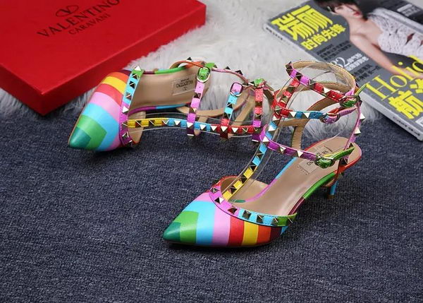 Valentino Multicolour Leather 65MM Pump VT369YZM