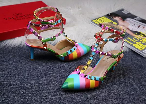 Valentino Multicolour Leather 65MM Pump VT369YZM