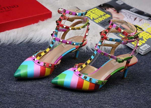 Valentino Multicolour Leather 65MM Pump VT369YZM