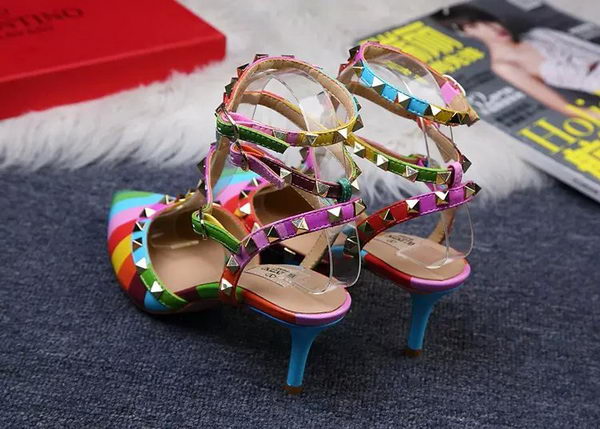 Valentino Multicolour Leather 65MM Pump VT369YZM