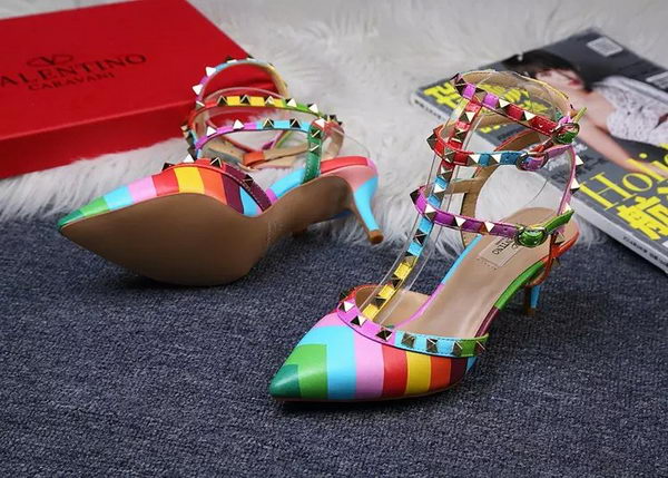 Valentino Multicolour Leather 65MM Pump VT369YZM