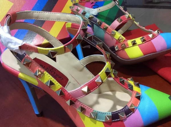 Valentino Multicolour Leather Pump VT358GYA