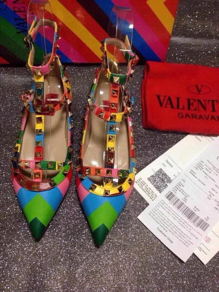 Valentino Multicolour Leather Pump VT367AML