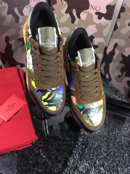 Valentino Multicolour Leather Sneakers VT364AML