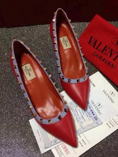 Valentino Sheepskin Leather 65MM Pump VT381JX Red