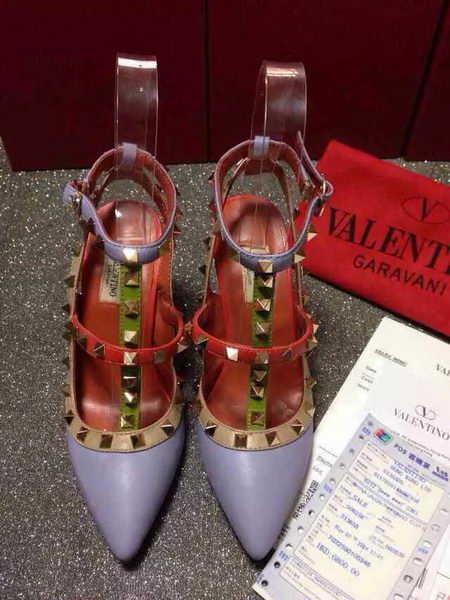 Valentino Sheepskin Leather Pump VT383JX Lavender