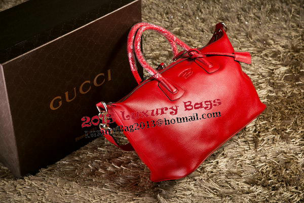 Gucci Carry-on Duffle Bags Calfskin 325791 Red