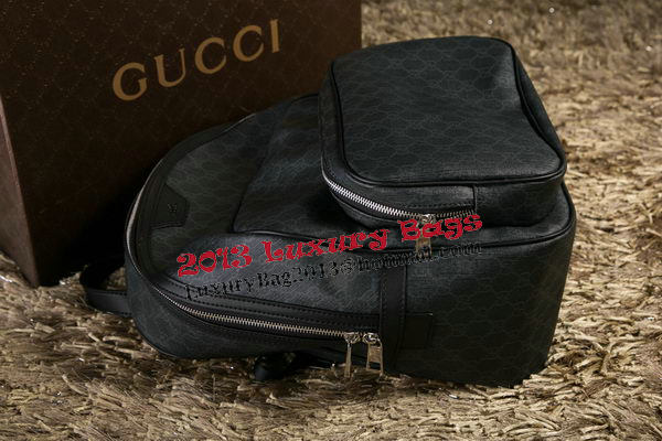 Gucci Supreme Canvas Backpack 322069 Black