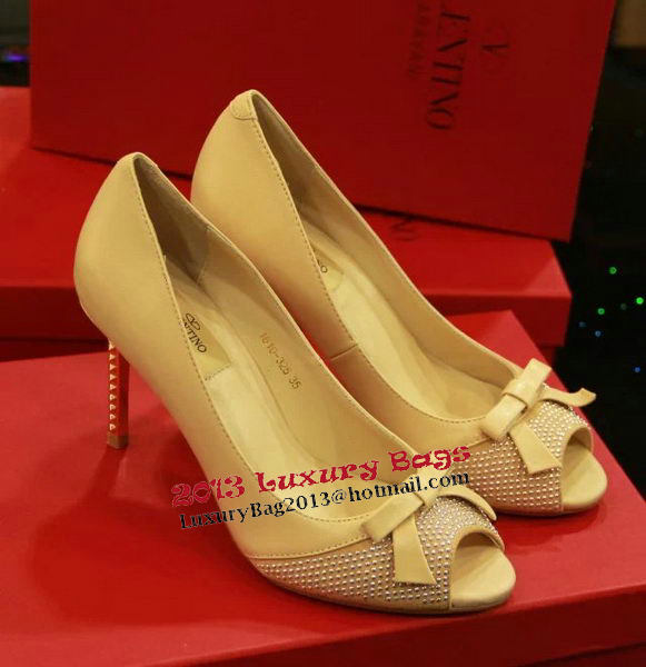 Valentino Peep-toe Pump VT408CK Apricot