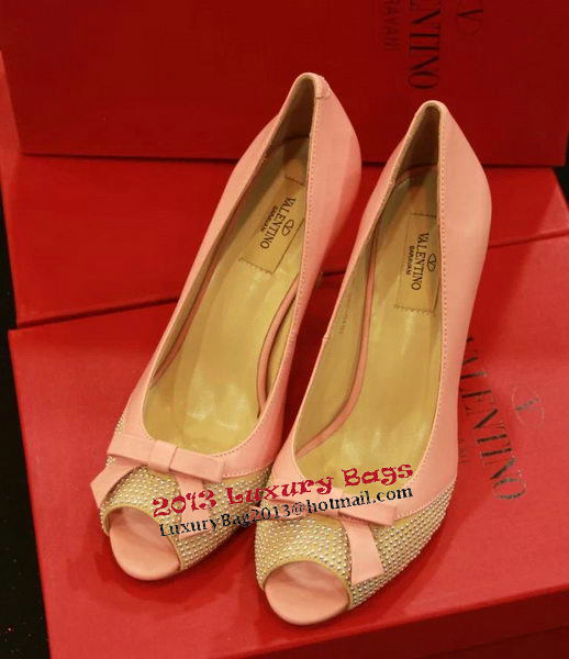 Valentino Peep-toe Pump VT408CK Pink