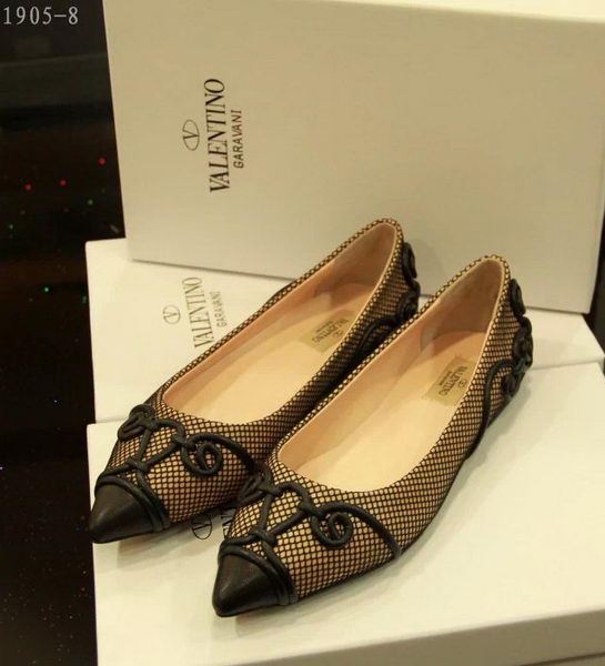 Valentino Point-Toe Ballerina VT405CK Apricot