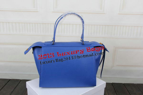 Celine Ring Bag Smooth Calfskin Leather 176203 Blue