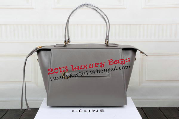 Celine Ring Bag Smooth Calfskin Leather 176203 Grey