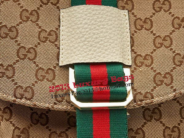 Gucci GG Plus Backpack 368589 OffWhite