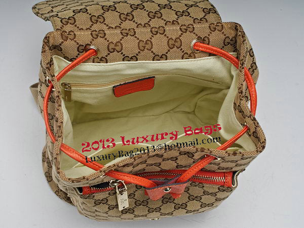 Gucci GG Plus Backpack 368589 Orange