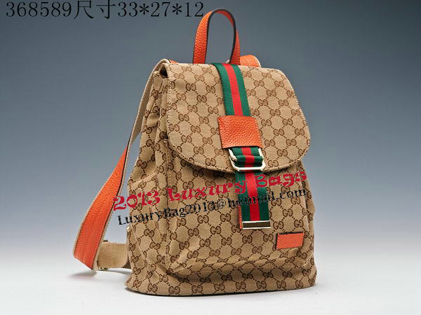 Gucci GG Plus Backpack 368589 Orange