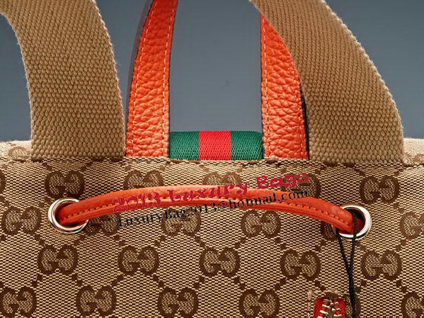 Gucci GG Plus Backpack 368589 Orange