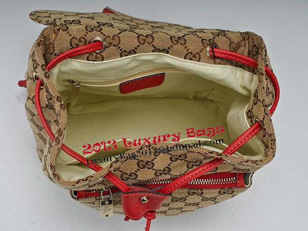 Gucci GG Plus Backpack 368589 Red