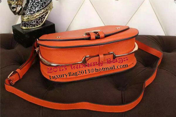 Hermes Passe-Guide Bag Calfskin Leather H22039 Orange