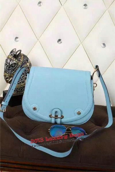 Hermes Passe-Guide Bag Calfskin Leather H22039 SkyBlue